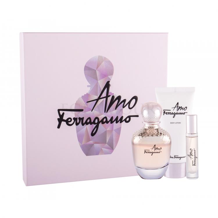 Ferragamo Amo Ferragamo Zestaw Edp 100 ml + Mleczko do ciała 100 ml + Edp 10 ml