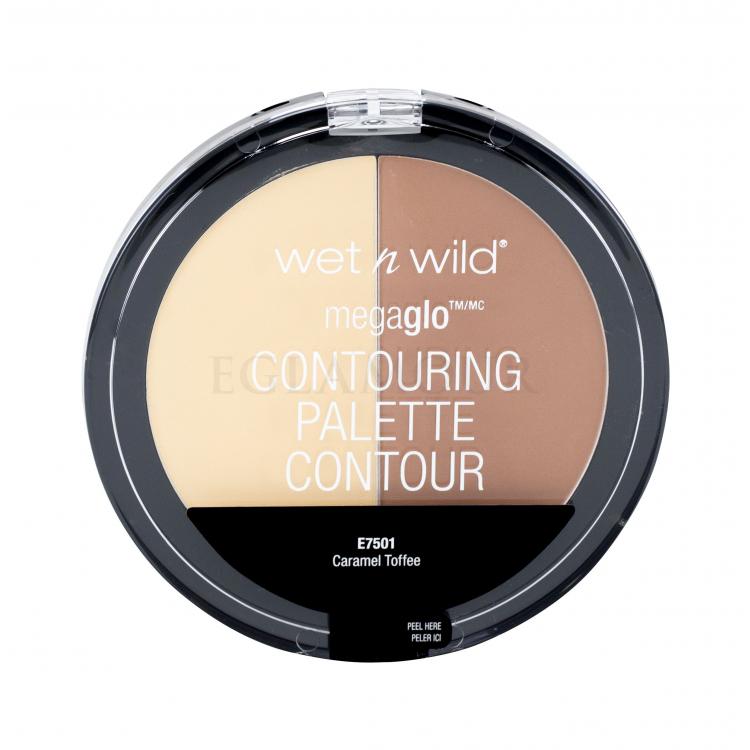 Wet n Wild MegaGlo Contouring Palette Puder dla kobiet 12,5 g Odcień Caramel Toffee