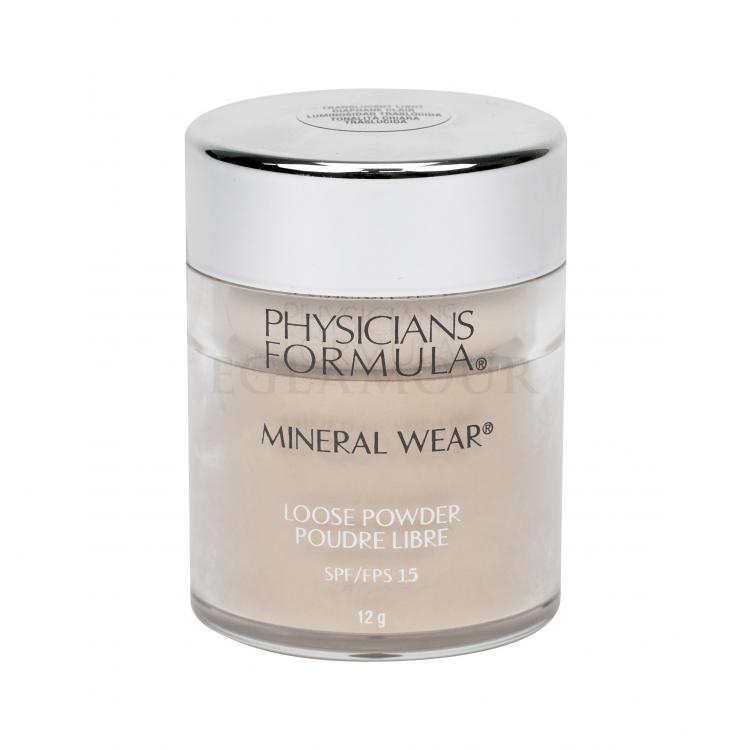 Physicians Formula Mineral Wear SPF15 Puder dla kobiet 12 g Odcień Translucent Light