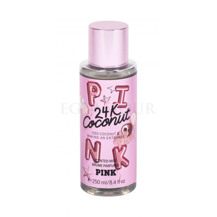 Victoria´s Secret Pink 24K Coconut Spray do ciała dla kobiet 250 ml