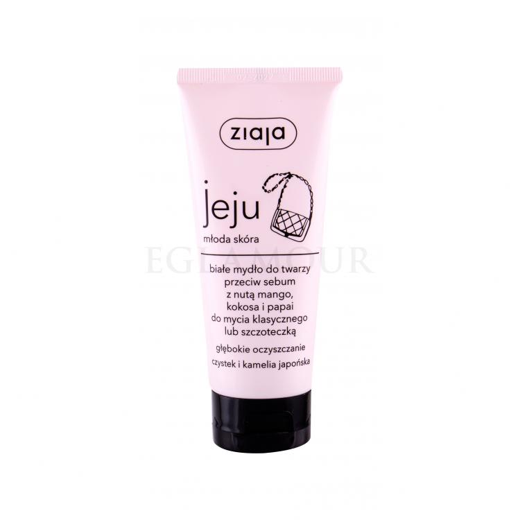 Ziaja Jeju White Face Soap Żel oczyszczający dla kobiet 75 ml