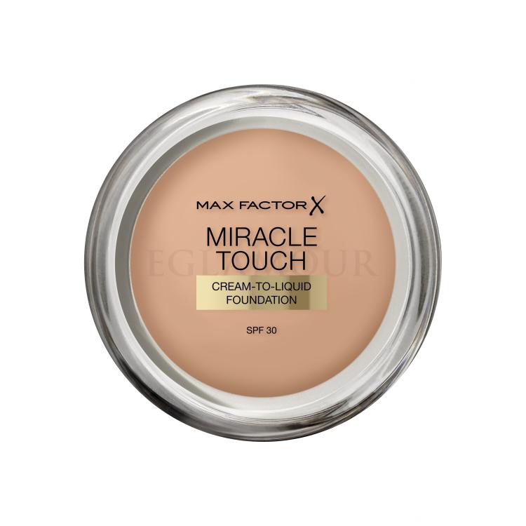 Max Factor Miracle Touch Cream-To-Liquid SPF30 Podkład dla kobiet 11,5 g Odcień 075 Golden