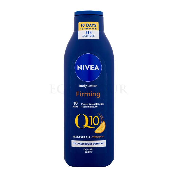 Nivea Q10 + Vitamin C Firming Body Lotion Dry Skin Mleczko do ciała dla kobiet 250 ml