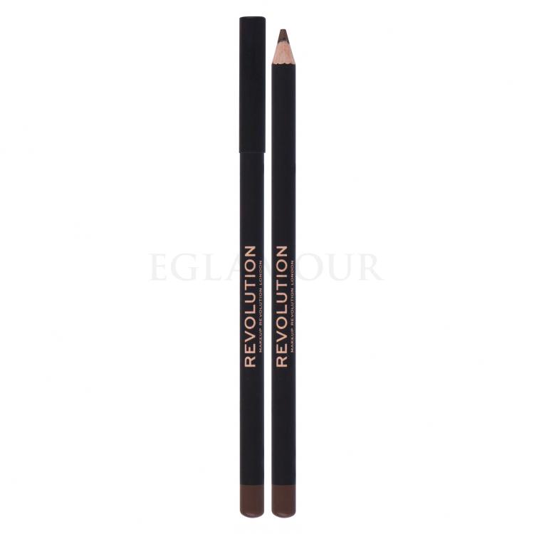 Makeup Revolution London Kohl Eyeliner Kredka do oczu dla kobiet 1,3 g Odcień Brown