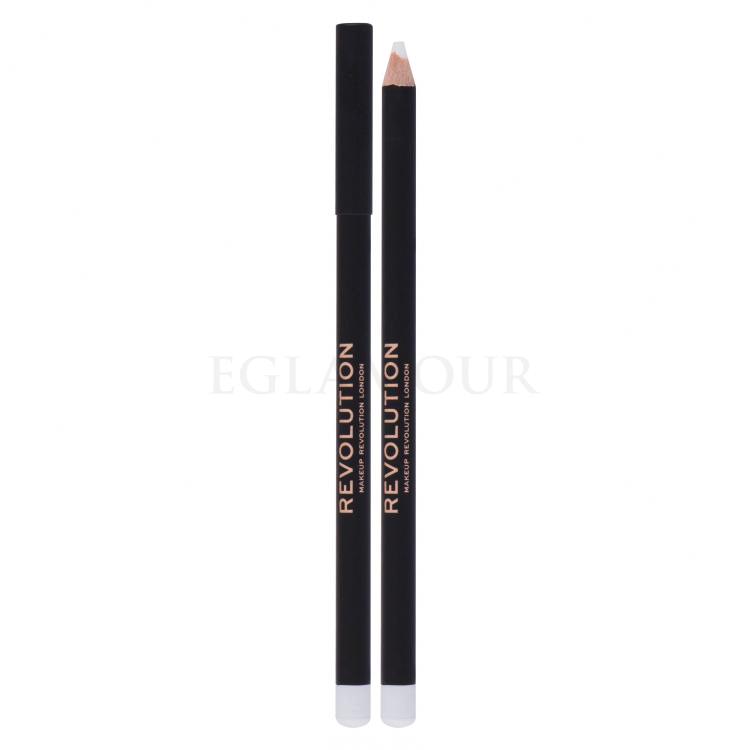 Makeup Revolution London Kohl Eyeliner Kredka do oczu dla kobiet 1,3 g Odcień White