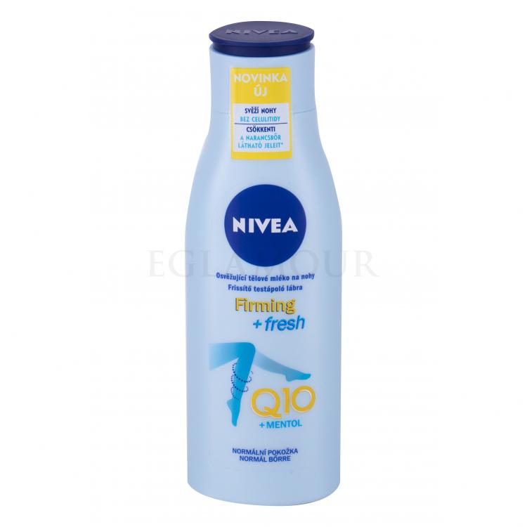 Nivea Q10 + Mentol Firming + Fresh Cellulit i rozstępy dla kobiet 200 ml