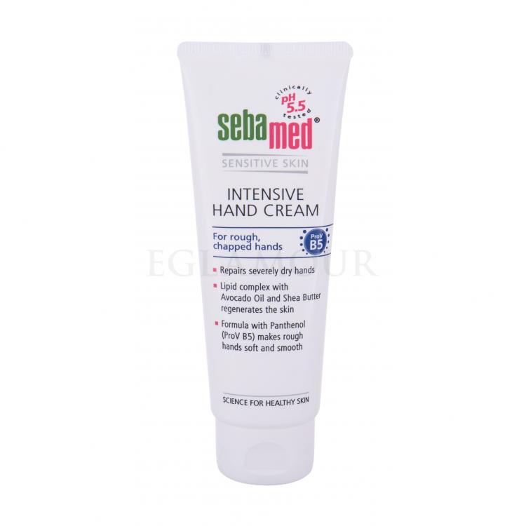 SebaMed Sensitive Skin Intensive Krem do rąk dla kobiet 75 ml