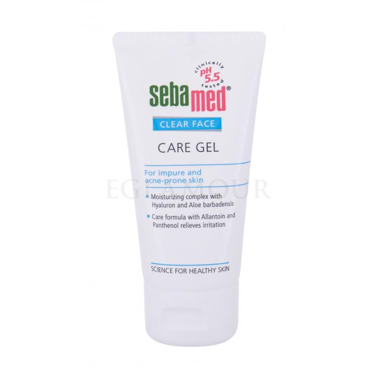 SebaMed Clear Face Care Gel Żel do twarzy dla kobiet 50 ml