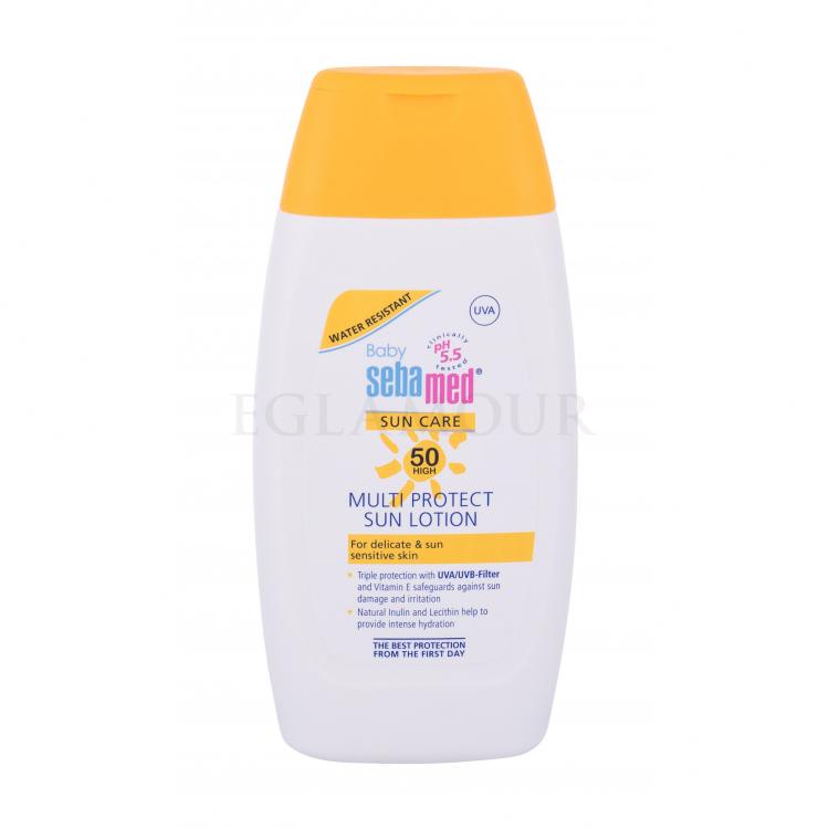 SebaMed Baby Sun Care Multi Protect Sun Lotion SPF50 Preparat do opalania ciała dla dzieci 200 ml