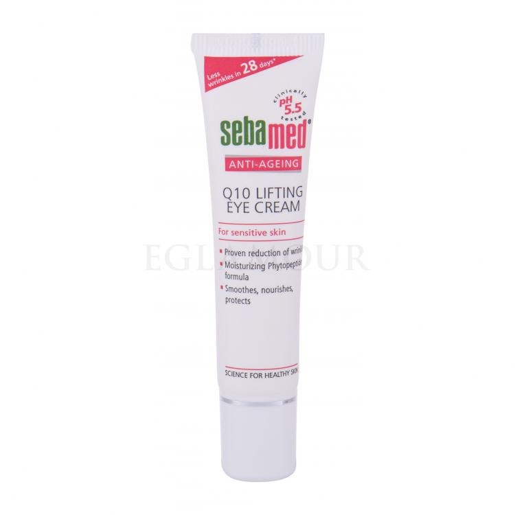 SebaMed Anti-Ageing Q10 Lifting Krem pod oczy dla kobiet 15 ml