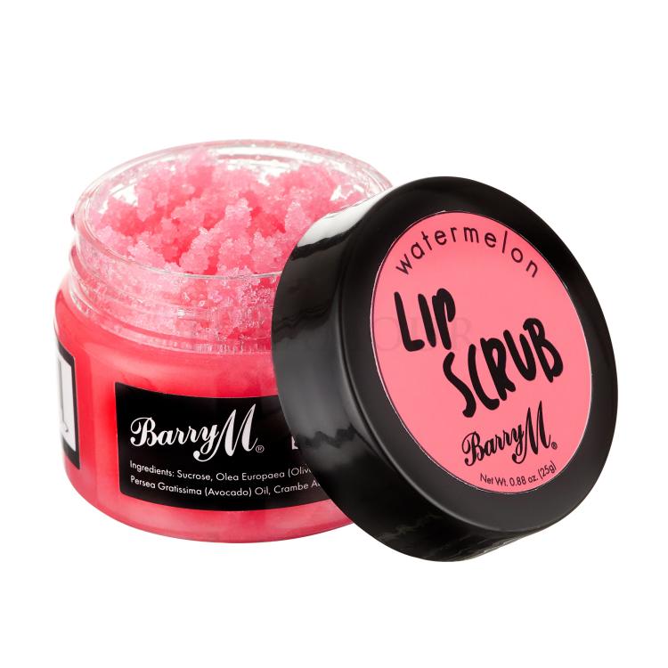 Barry M Lip Scrub Watermelon Peeling dla kobiet 25 g