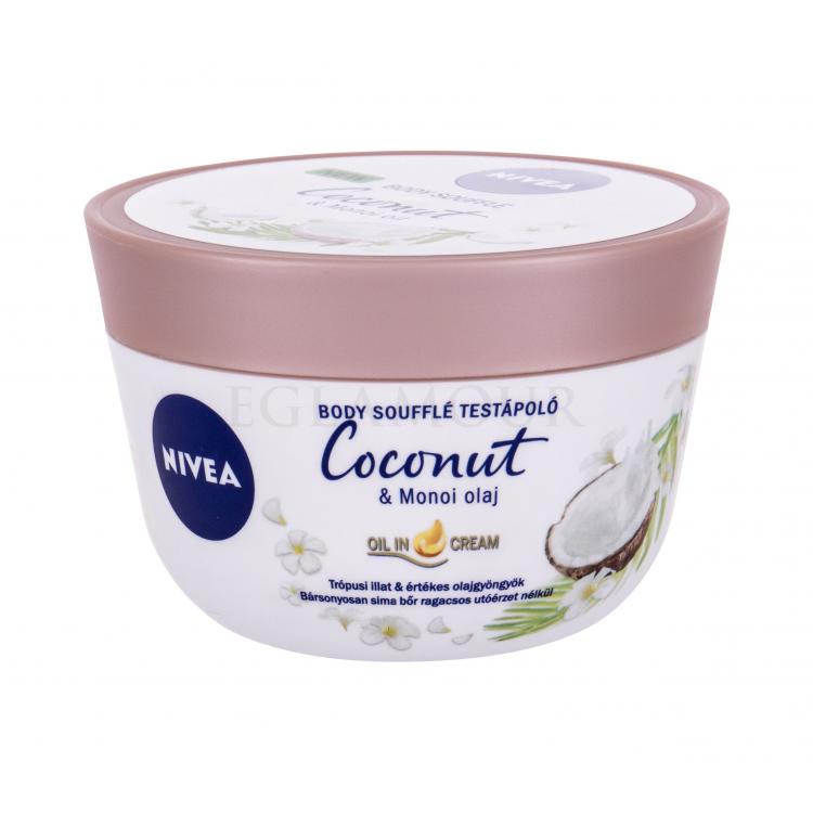 Nivea Body Soufflé Coconut &amp; Monoi Oil Krem do ciała dla kobiet 200 ml