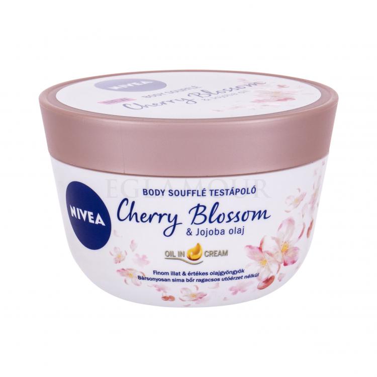 Nivea Body Soufflé Cherry Blossom &amp; Jojoba Oil Krem do ciała dla kobiet 200 ml