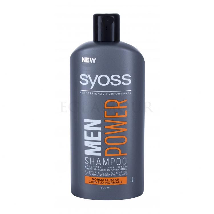 Syoss Men Power Shampoo Szampon do włosów dla mężczyzn 500 ml