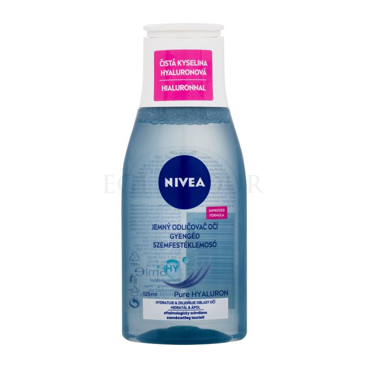 Nivea Gentle Eye Make-up Remover Demakijaż oczu dla kobiet 125 ml