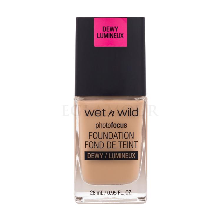 Wet n Wild Photo Focus Dewy Podkład dla kobiet 28 ml Odcień Desert Beige