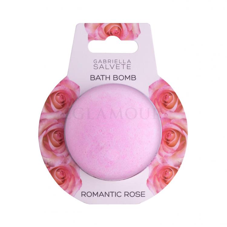 Gabriella Salvete Bath Bomb Romantic Rose Kąpielowa kula dla kobiet 100 g