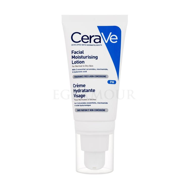 CeraVe Moisturizing Facial Lotion Krem na noc dla kobiet 52 ml