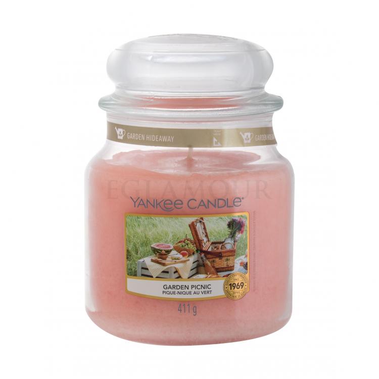 Yankee Candle Garden Picnic Świeczka zapachowa 411 g