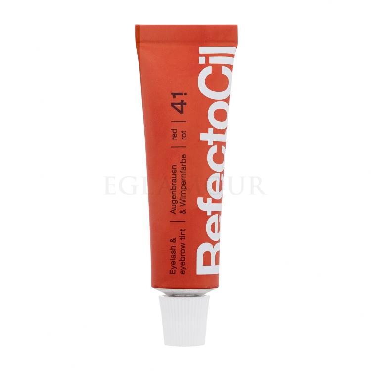 RefectoCil Eyelash And Eyebrow Tint Farba do brwi dla kobiet 15 ml Odcień 4.1 Red