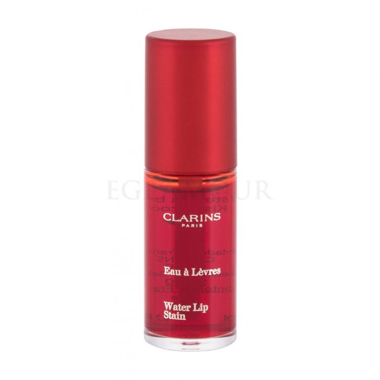 Clarins Water Lip Stain Błyszczyk do ust dla kobiet 7 ml Odcień 03 Red Water