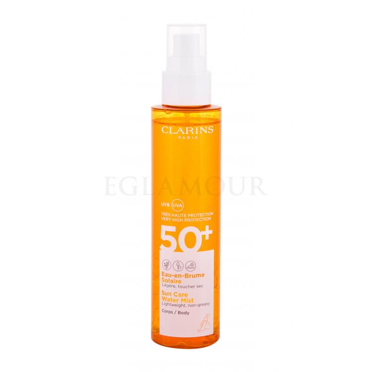 Clarins Sun Care Water Mist SPF50+ Preparat do opalania ciała dla kobiet 150 ml tester