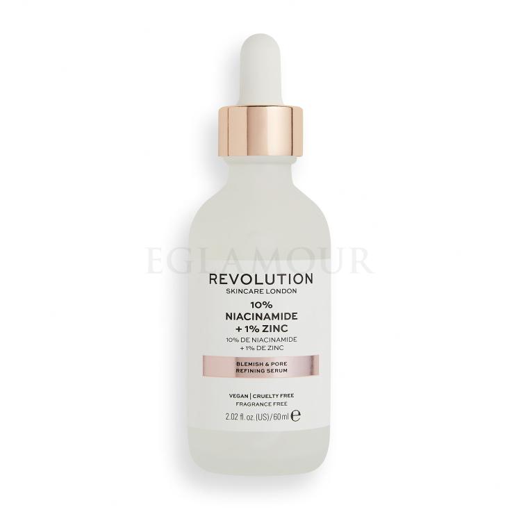 Revolution Skincare Skincare 10% Niacinamide + 1% Zinc Serum do twarzy dla kobiet 60 ml