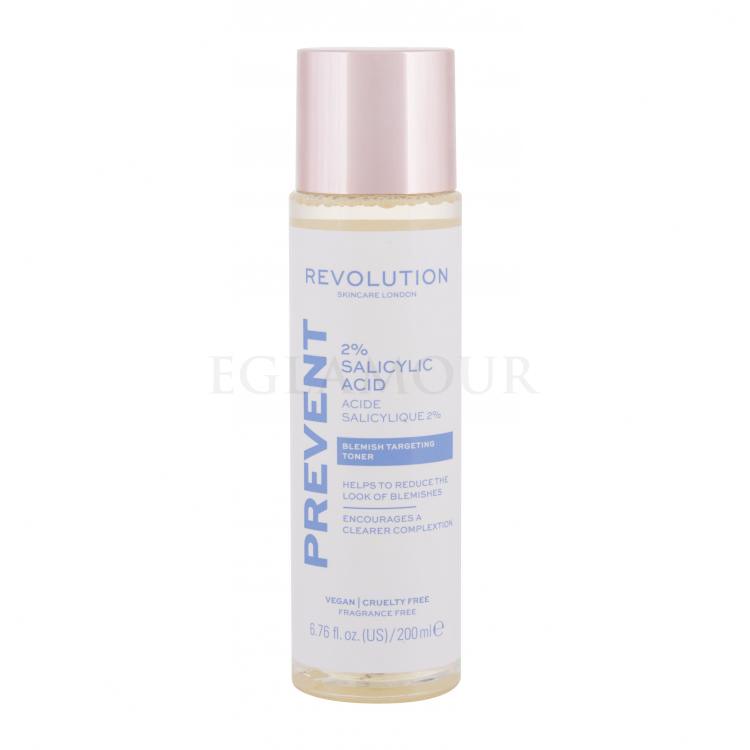 Revolution Skincare Prevent 2% Salicylic Acid Wody i spreje do twarzy dla kobiet 200 ml