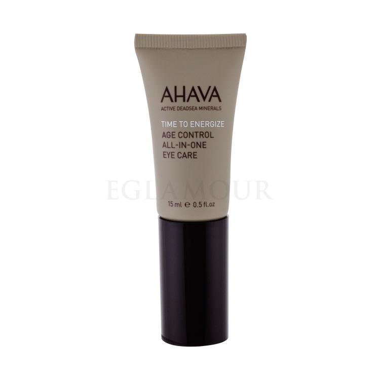 AHAVA Men Time To Energize All-In-One Krem pod oczy dla mężczyzn 15 ml Uszkodzone pudełko