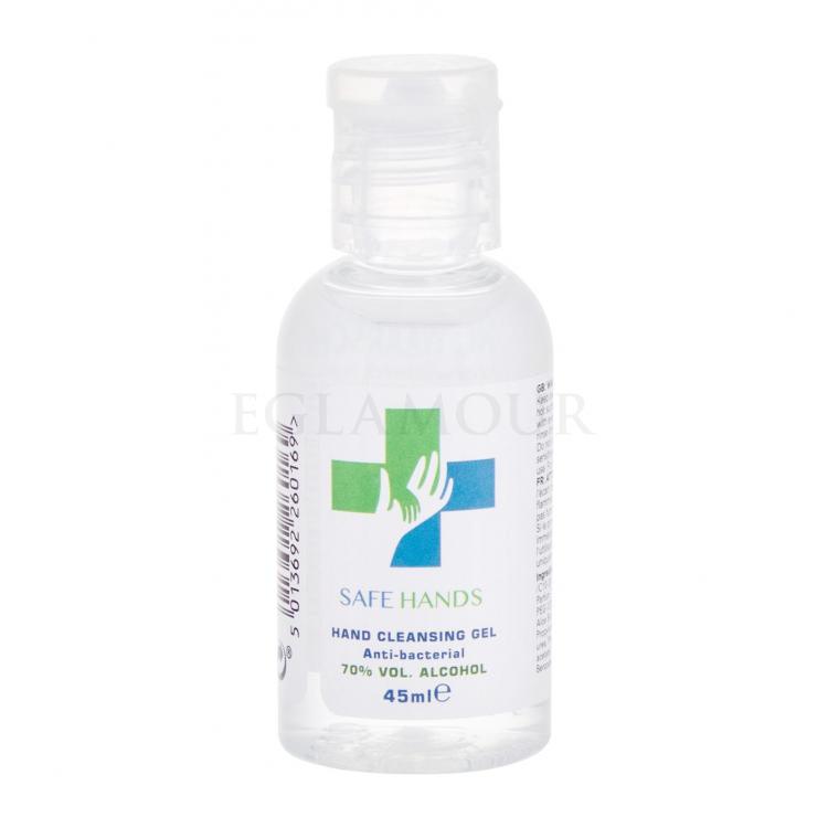 Safe Hands Anti-bacterial Hand Cleansing Gel Antybakteryjne kosmetyki 45 ml