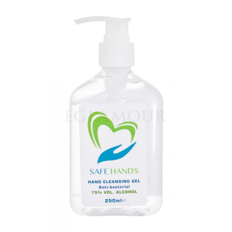 Safe Hands Anti-bacterial Hand Cleansing Gel Antybakteryjne kosmetyki 250 ml