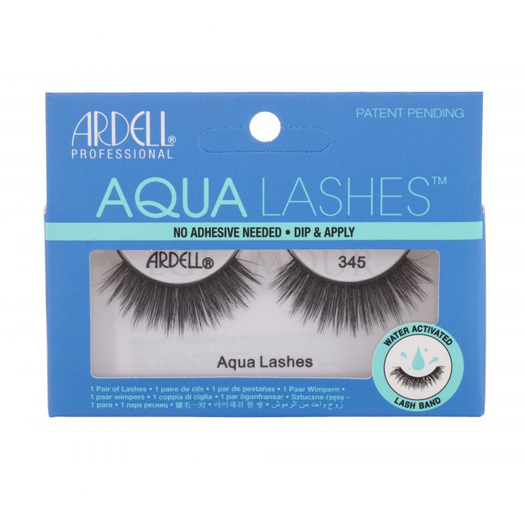 Ardell Aqua Lashes 345 Sztuczne rzęsy dla kobiet 1 szt Odcień Black