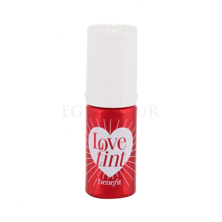 Benefit Lovetint Fiery-Red Tinted Lip &amp; Cheek Stain Pomadka dla kobiet 6 ml