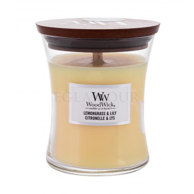 WoodWick Lemongrass Lily Świeczka zapachowa 275 g Perfumeria internetowa E Glamour pl