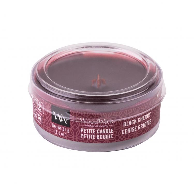 WoodWick Black Cherry Świeczka zapachowa 31 g