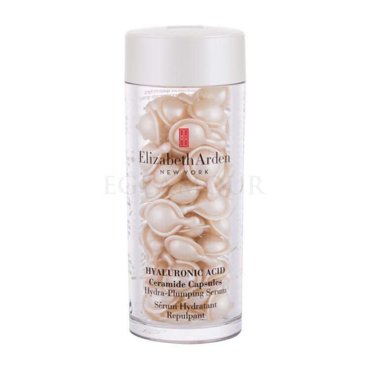 Elizabeth Arden Ceramide Hyaluronic Acid Capsules Hydra-Plumping Serum Serum do twarzy dla kobiet 60 szt