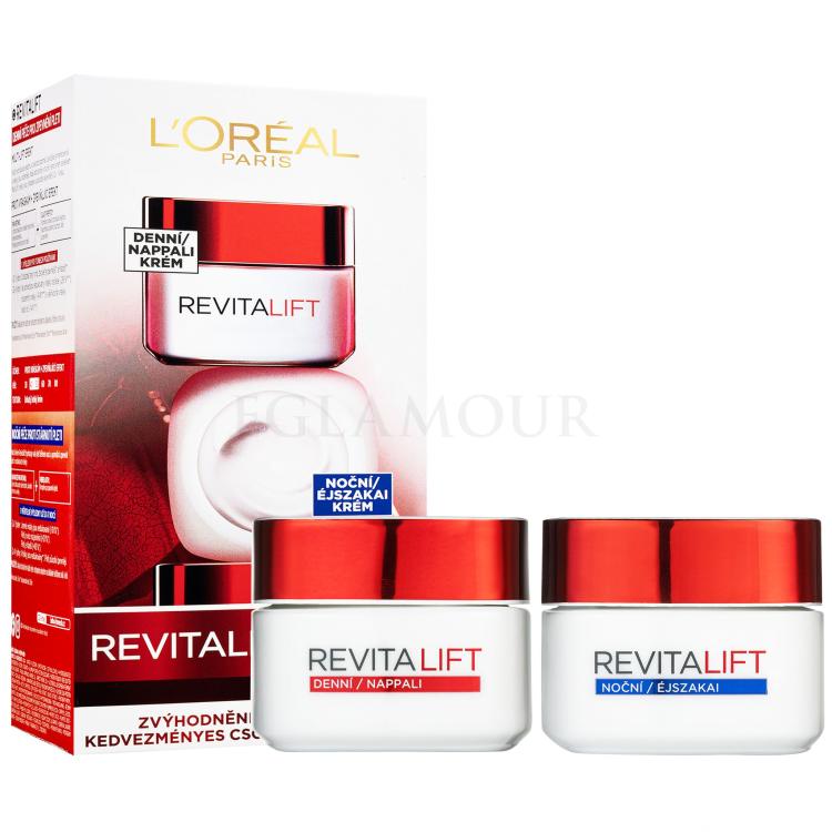 L&#039;Oréal Paris Revitalift Duo Set Zestaw Krem na dzień  Revitalift 50 ml + Krem na noc Revitalift 50 ml