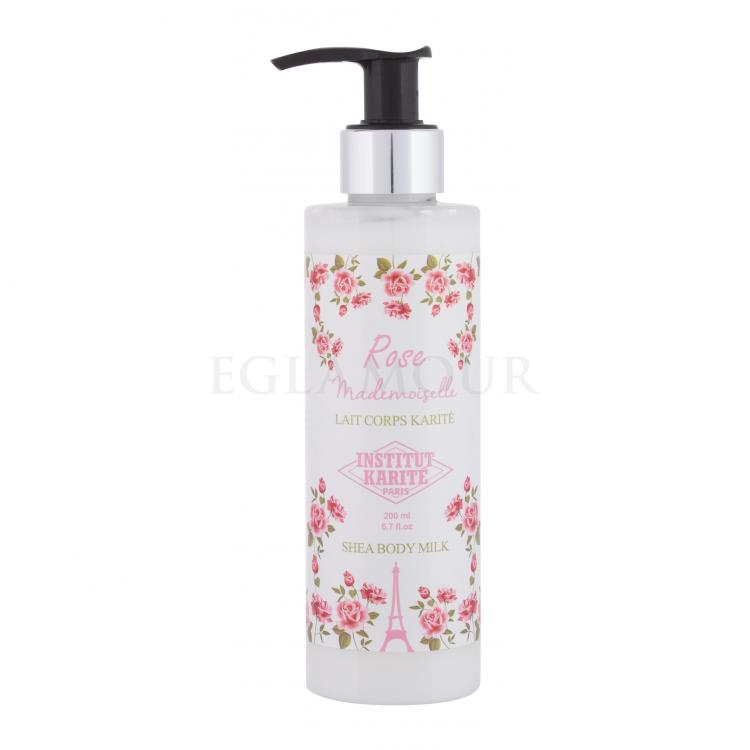 Institut Karité Shea Body Milk Rose Mademoiselle Mleczko do ciała dla kobiet 200 ml