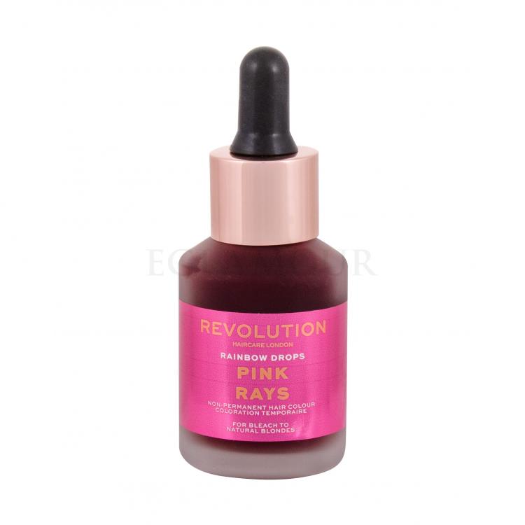 Revolution Haircare London Rainbow Drops Farba do włosów dla kobiet 30 ml Odcień Pink Rays