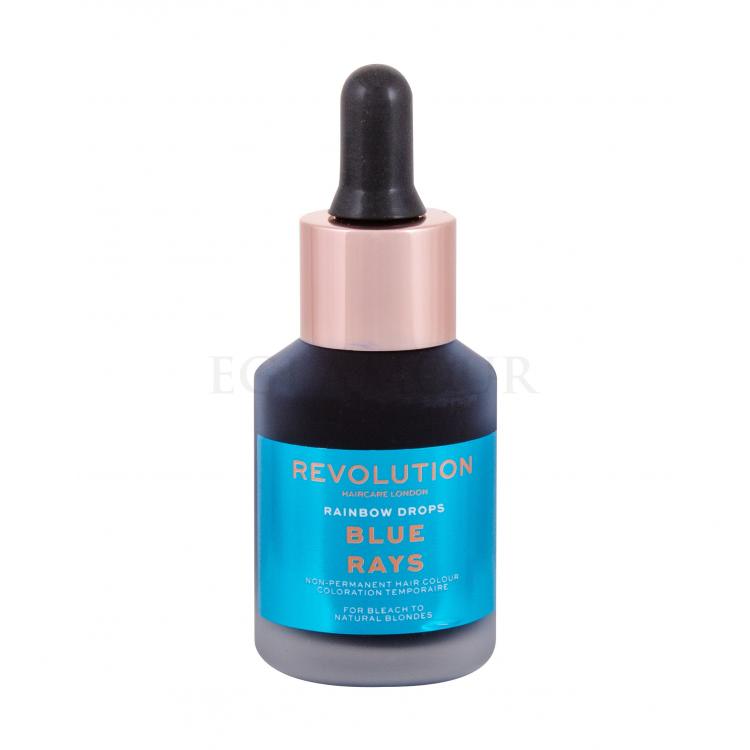 Revolution Haircare London Rainbow Drops Farba do włosów dla kobiet 30 ml Odcień Blue Rays