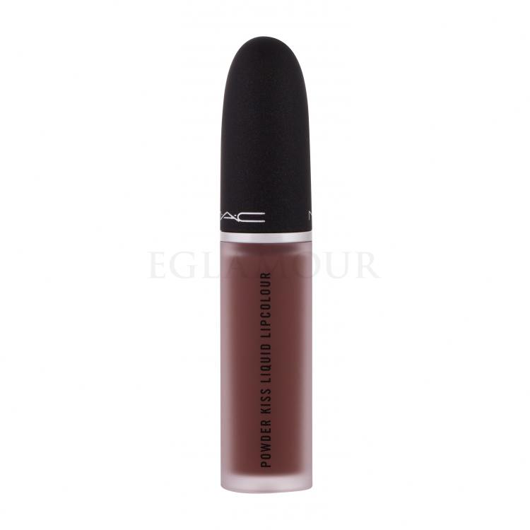 MAC Powder Kiss Liquid Pomadka dla kobiet 5 ml Odcień 997 Over The Taupe