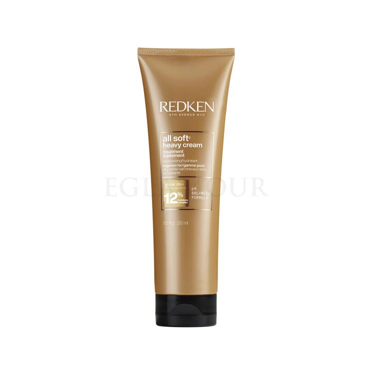 Redken All Soft Heavy Cream Treatment Maska do włosów dla kobiet 250 ml