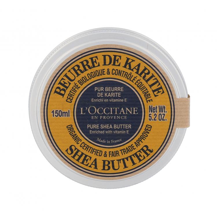 L&#039;Occitane Shea Butter Balsam do ciała dla kobiet 150 ml Uszkodzone opakowanie