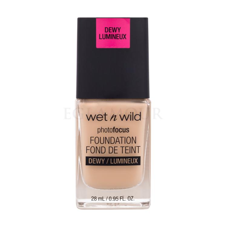 Wet n Wild Photo Focus Dewy Podkład dla kobiet 28 ml Odcień Soft Beige