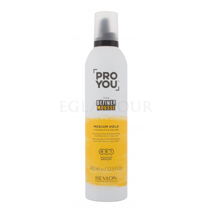 Revlon Professional ProYou The Definer Mousse Pianka do włosów dla kobiet 400 ml