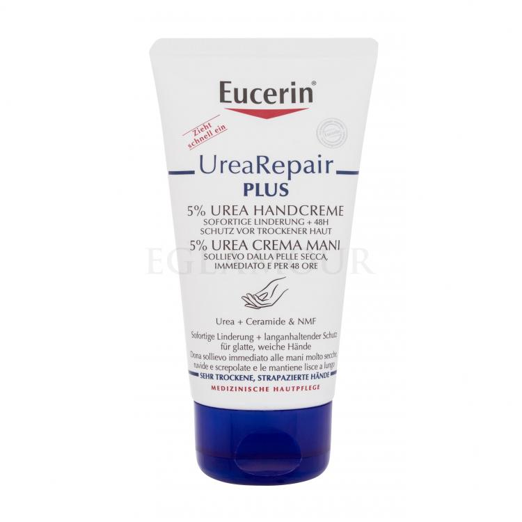 Eucerin UreaRepair Plus 5% Urea Hand Cream Krem do rąk dla kobiet 75 ml