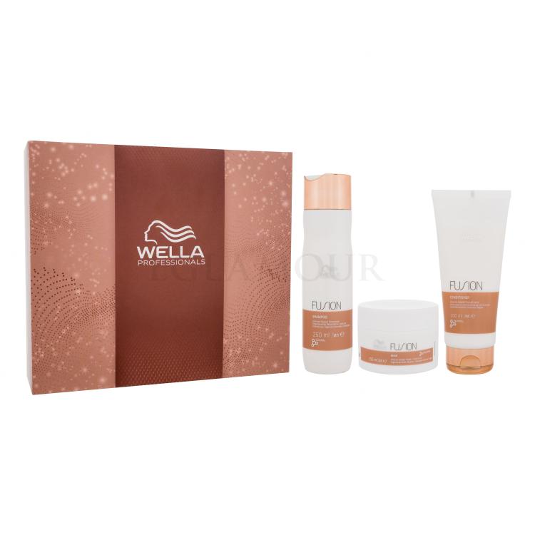 Wella Professionals Fusion Zestaw Szampon Fusion 250 ml + Odżywka Fusion 200 ml + Maska do włosów Fusion 150 ml