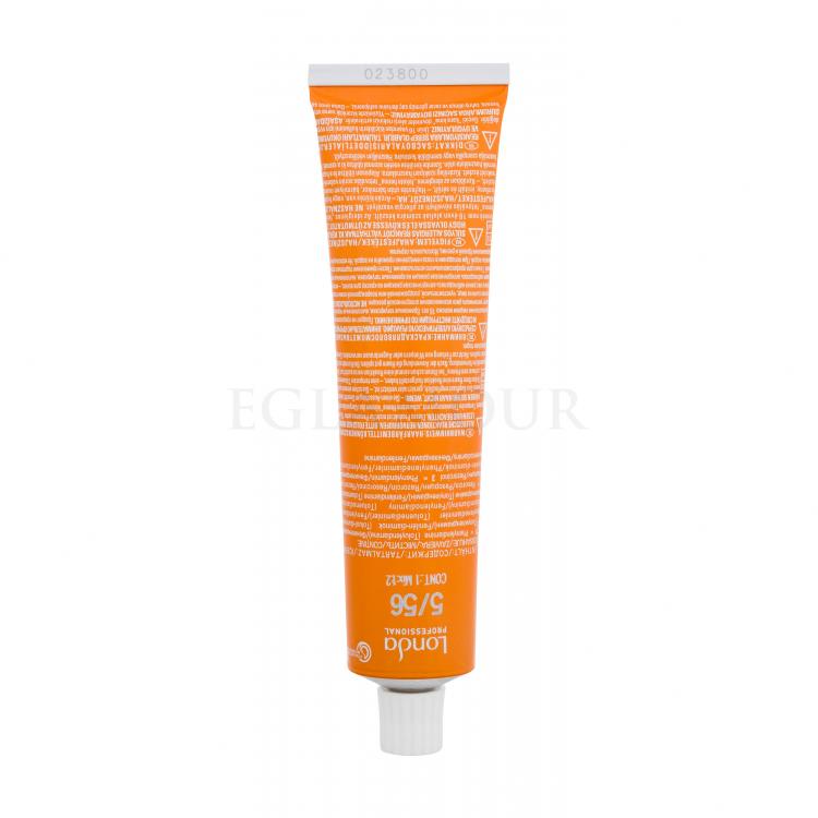 Londa Professional Demi-Permanent Colour Ammonia Free Farba do włosów dla kobiet 60 ml Odcień 5/56