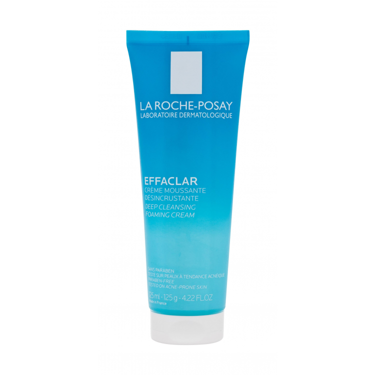 La Roche-Posay Effaclar Deep Cleansing Foaming Cream Krem oczyszczający dla kobiet 125 ml