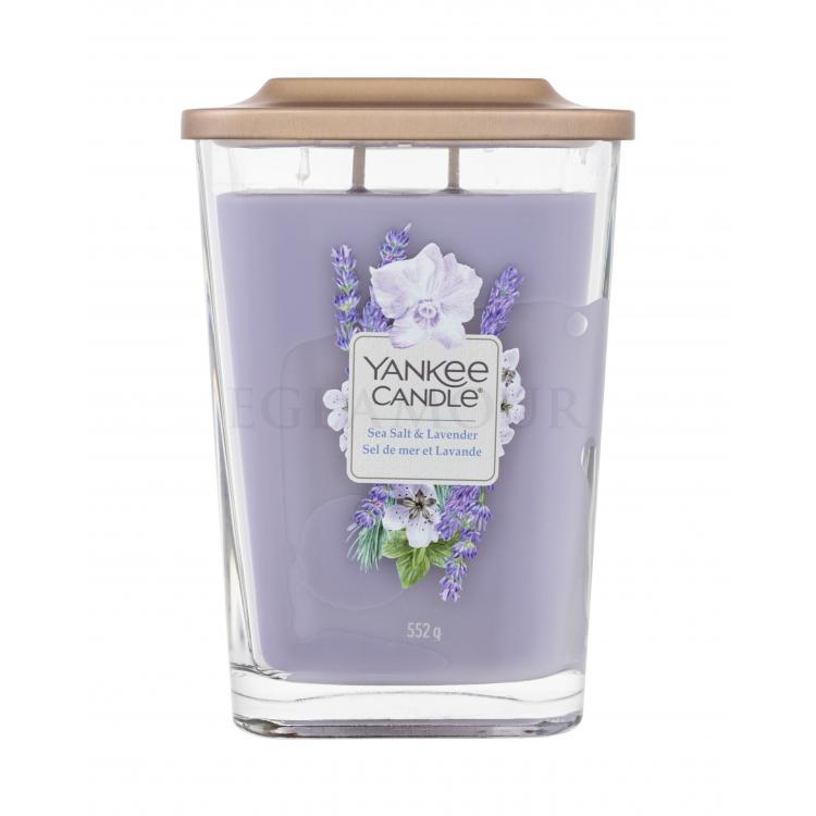 Yankee Candle Elevation Collection Sea Salt &amp; Lavender Świeczka zapachowa 552 g